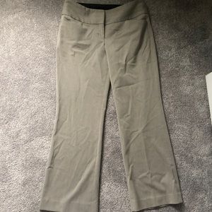 Light grey Express Editor style work dress pants
